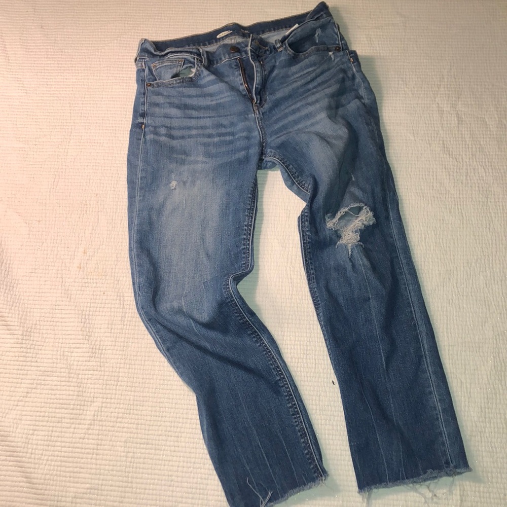 3/$30 - Distressed jeans